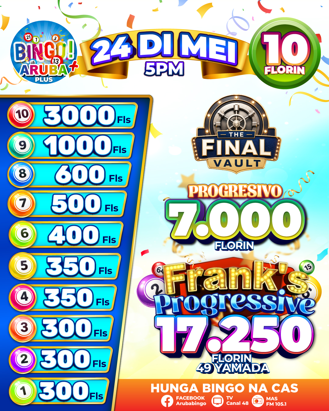 Bingo Aruba advertisement